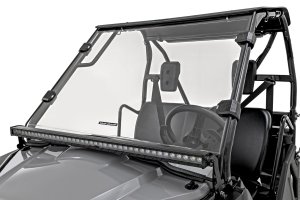 Honda Pioneer 520 Full Windshield - Rough Country - Scratch Resistant